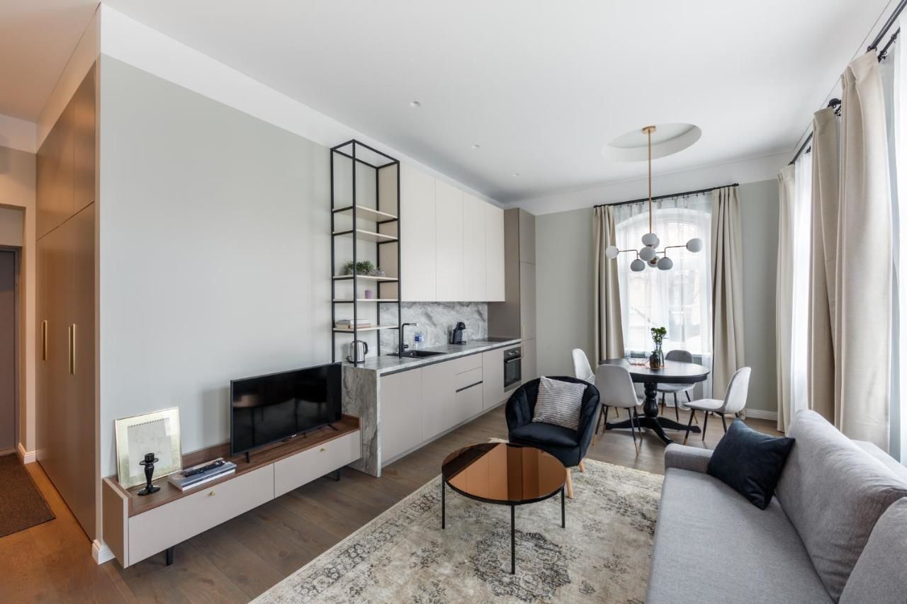 Апартаменты Laisves ave. Apartments Каунас-6